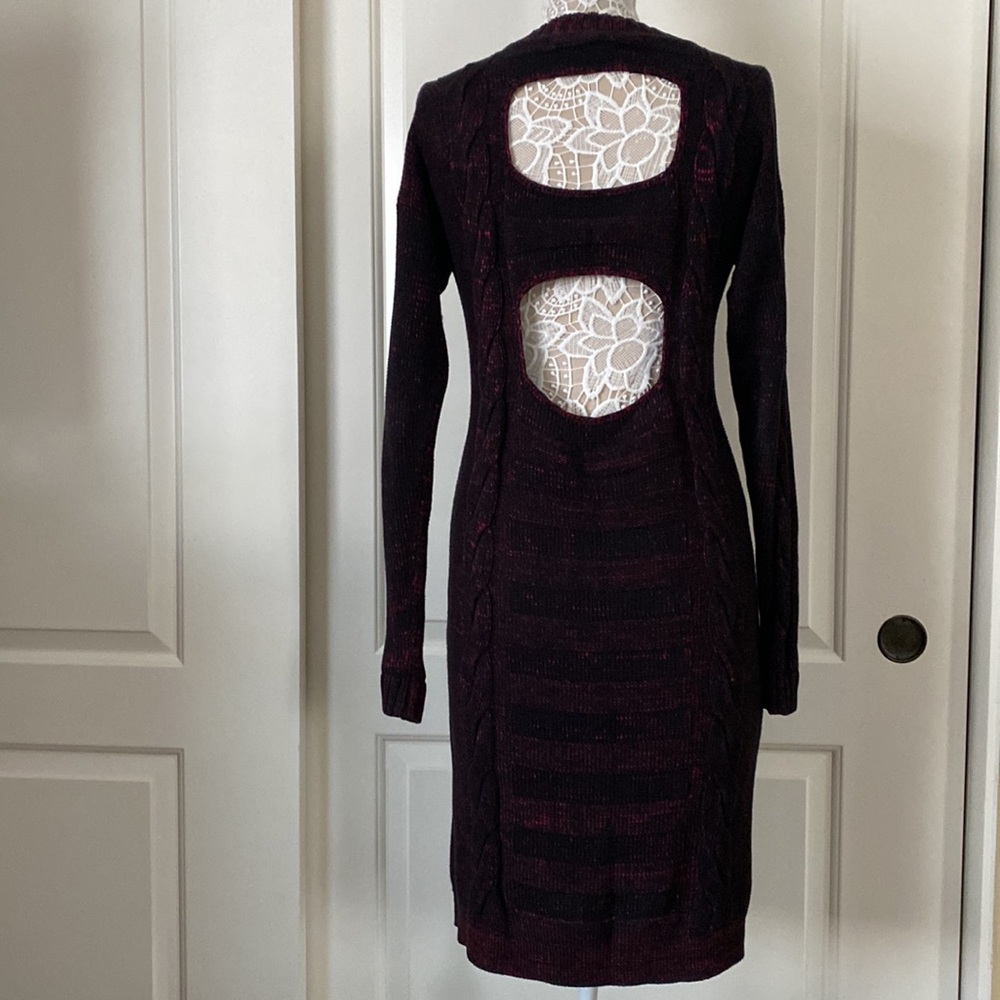 Women Cardigan RACHEL Rachel Roy Cotton Cut out open back Melange color Size XXS